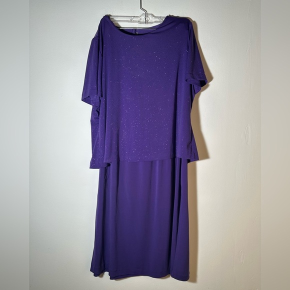 Anthony Richards Vibrant Purple Dress - Picture 2 of 4